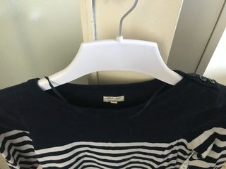 Jersey rayas marineras de mujer