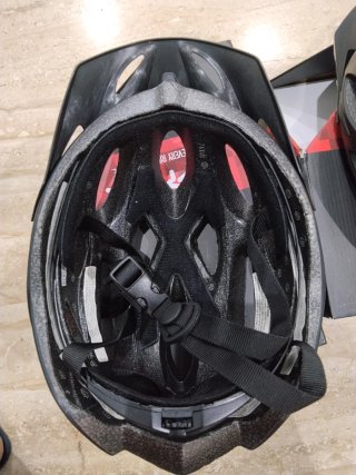 2 Cascos bicicleta Spiuk Rhombus Negro Mate TallaM