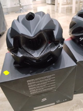 2 Cascos bicicleta Spiuk Rhombus Negro Mate TallaM