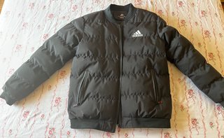 Plumífero Adidas Negro Talla L - Nuevo