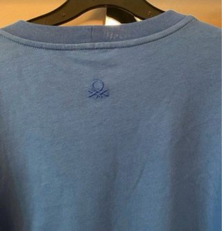 Camiseta Benetton Azul Talla L