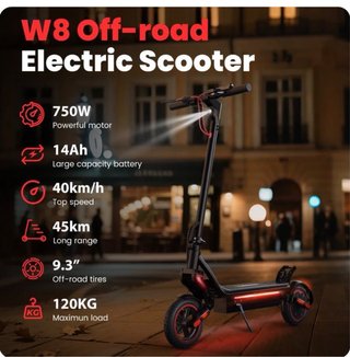 Patinete Eléctrico Iscooter W8