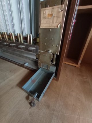 Antigua máquina expendedora