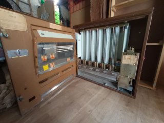 Antigua máquina expendedora