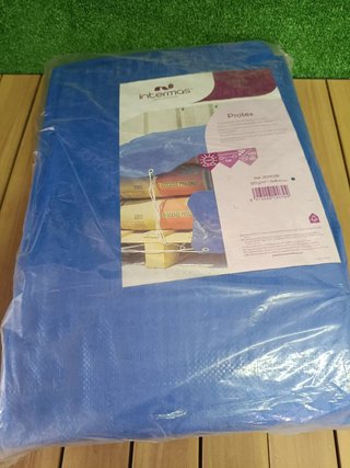 Toldo Protector Protex 120 Gr Azul 5x8m