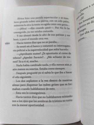 La chica que patina y el tonto que la quiere