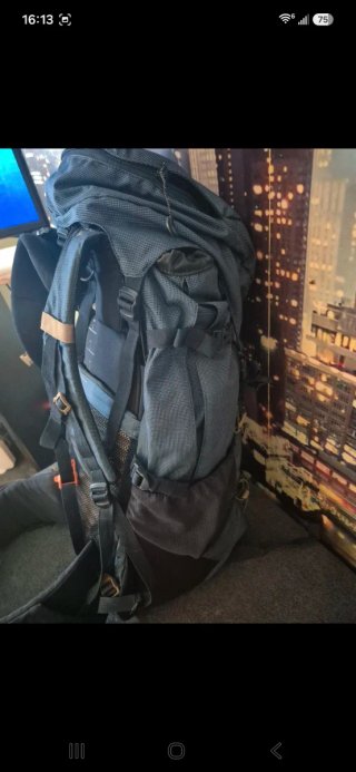 Mochila Trek 700 50+10L Azul