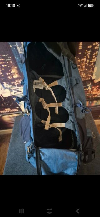 Mochila Trek 700 50+10L Azul