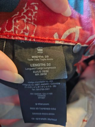Pantalones G-Star RAW Estampados