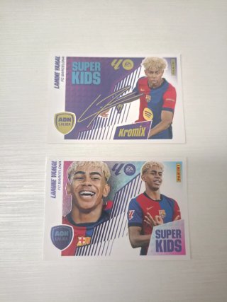 Lamine Yamal Super Kids + Kromix Panini
