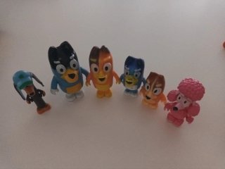 Set 6 Figuras Bluey
