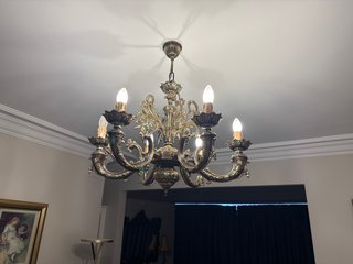Lámpara de salón estilo clásico