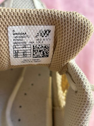 Zapatillas New Balance MR530 AA Beige/Blanco