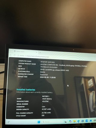 ASUS TP470E Notebook PC Táctil 2en1