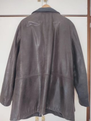 Chaqueta de Piel Cortefiel Talla L Marrón
