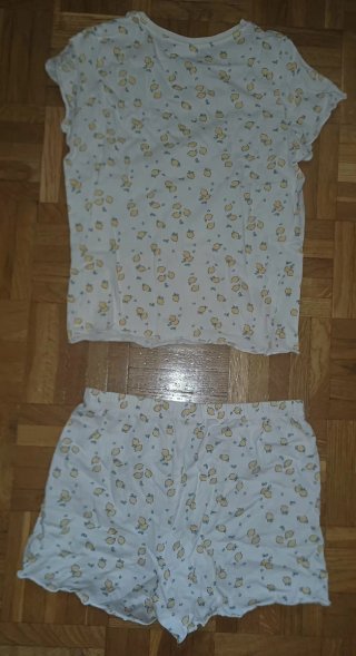 Pijama niña H&M limones talla 9-10