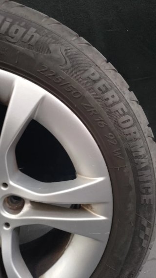 Llantas BMW R16 con neumáticos