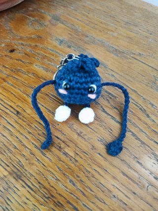 Llaveros tejidos crochet frutas y animales