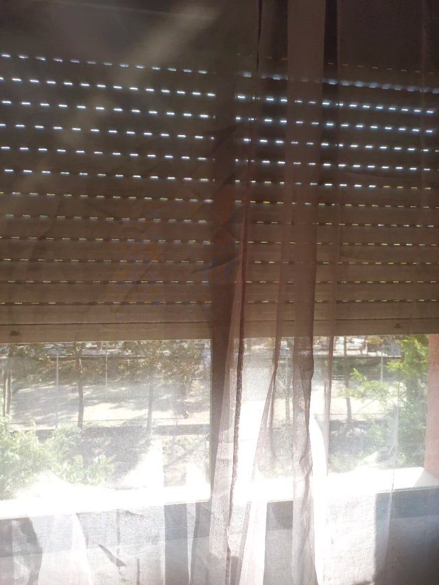 Cortinas Exterior marrón 213x132 Trabillas transpa