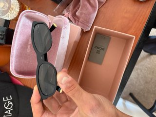 Gafas de sol Miu Miu Negras Unisex