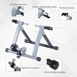 Rodillo de Bicicleta Entrenamiento Plegable