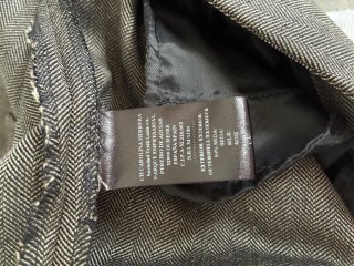 Pantalón C.H. mujer espiga marrón ancho