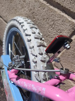 Bicicleta Barbie 16 rosa