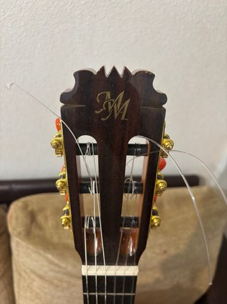 Guitarra Flamenca Naranja