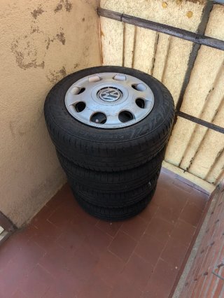 Llantas 13 con neumáticos