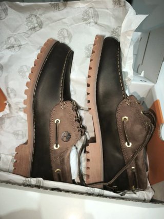 Timberland Scarpe da Barca Marroni Tg 42