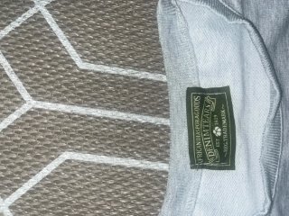 Denim Tears Camiseta Gris Estampada Talla M