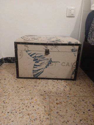 Baúl decorativo estilo vintage