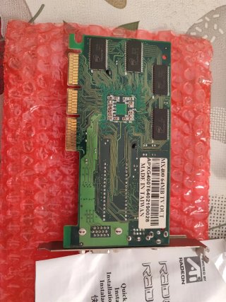 Lotto Scheda Video AGP MX400 64MB + Scheda TV PCI