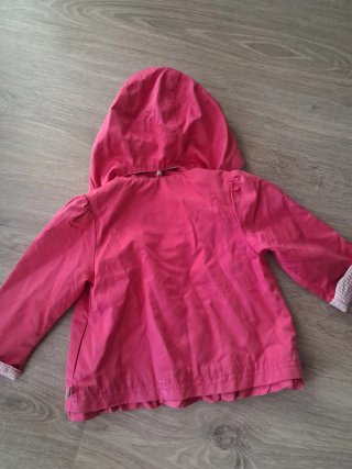 Chaqueta niña rosa 62cm (3 meses)