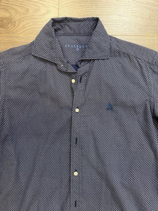 Camisa Scalpers Azul Estampada