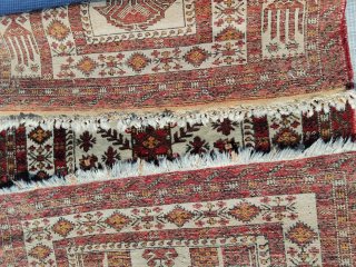 Tappeto Persiano Beige e Rosso