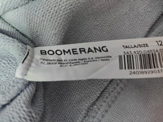 Sudadera gris de la marca Boomerang