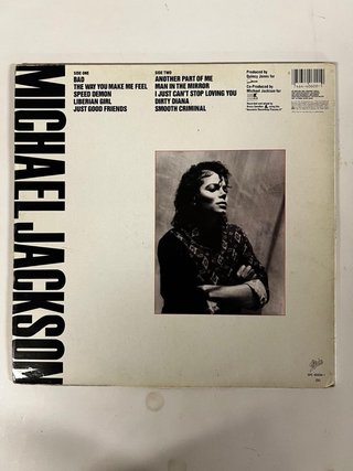 Vinilo LP Michael Jackson BAD