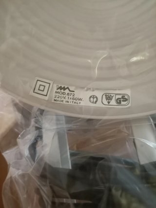 Lampada da tavolo Martinelli Luce bianca