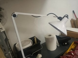 Lampada da tavolo Martinelli Luce bianca