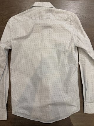 Camisa Scalpers blanca con puntos azules