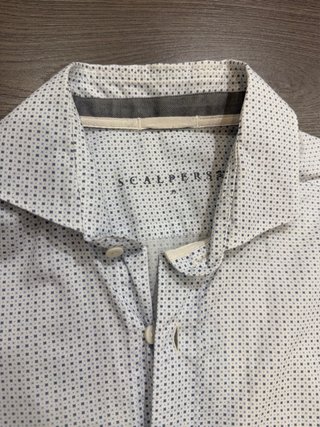 Camisa Scalpers blanca con puntos azules