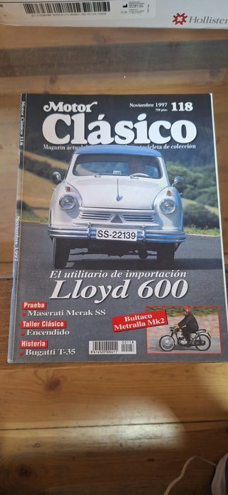 Motor Clásico No 118 PRECIO NEGOCIABLE