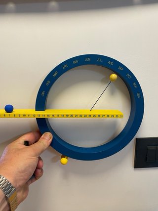 Calendario perpetuo Gideon Dagan MoMa VINTAGE