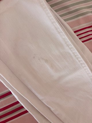 Pantalón vaquero blanco