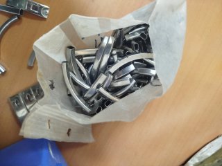 Canaletas acero inoxidable para pulseras