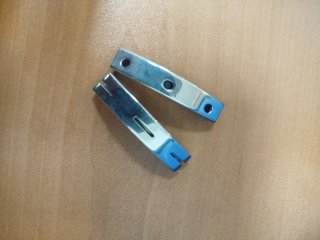 Canaletas acero inoxidable para pulseras