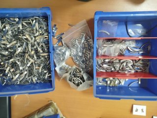 Canaletas acero inoxidable para pulseras