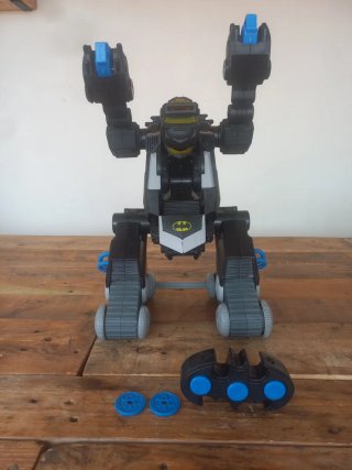 Batbot Batman Imaginext RC Transformable