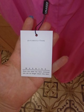 Vestido rosa sin estrenar